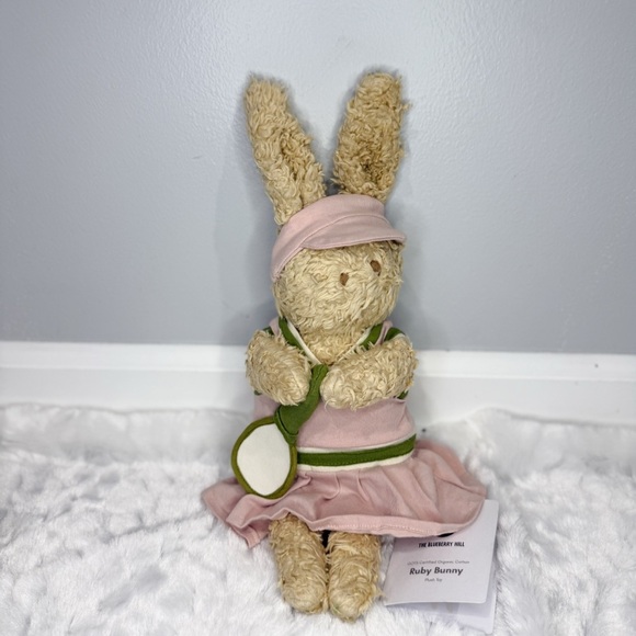 The Blueberry Hill Other - The Blueberry Hill Ruby Bunny Pickleball Plush Toy 14” NWT